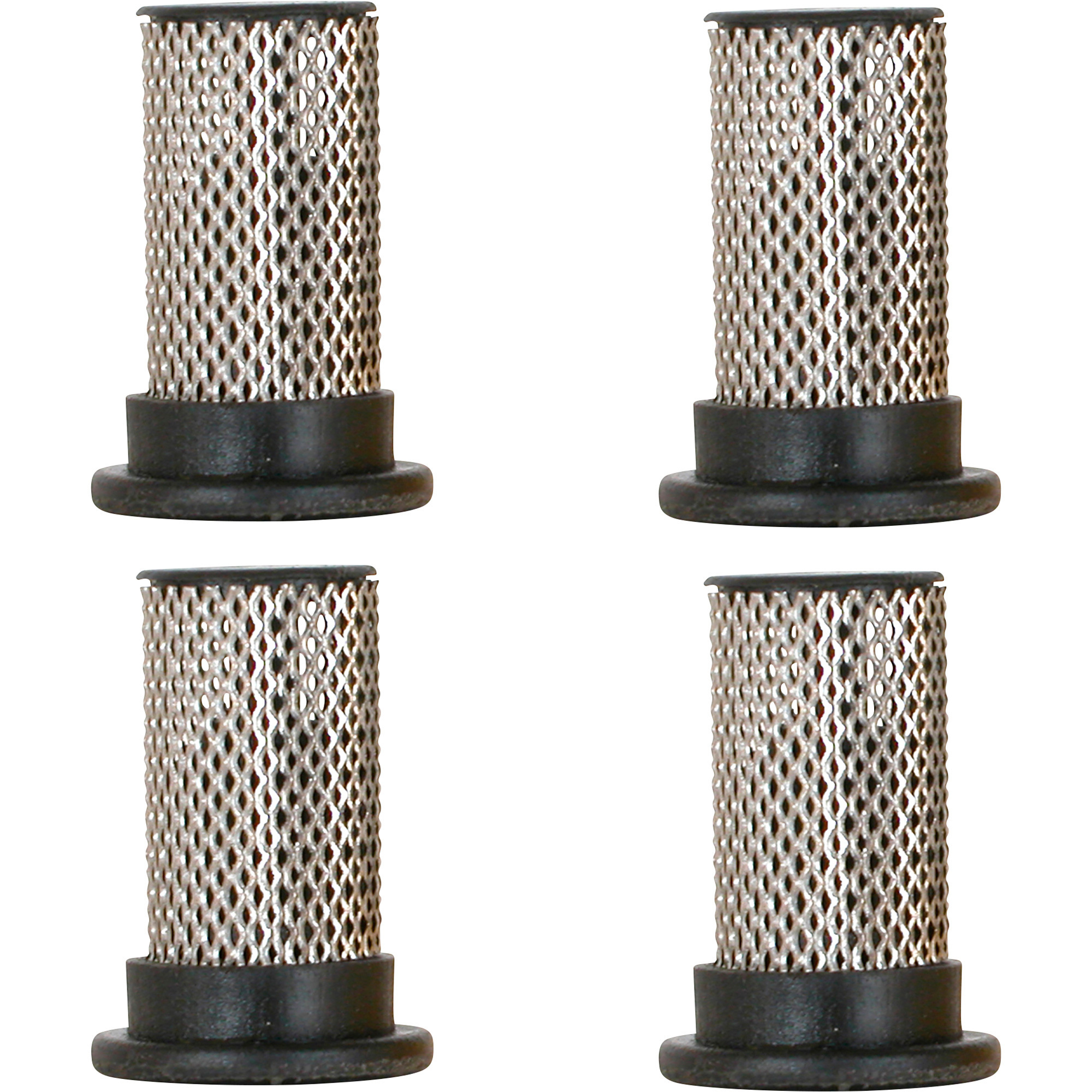 Valley Industries Nozzle Strainers with Ball Check - 100 Mesh, Stainless Steel, 4-Pack, Model# NS-100-BC-CSK
